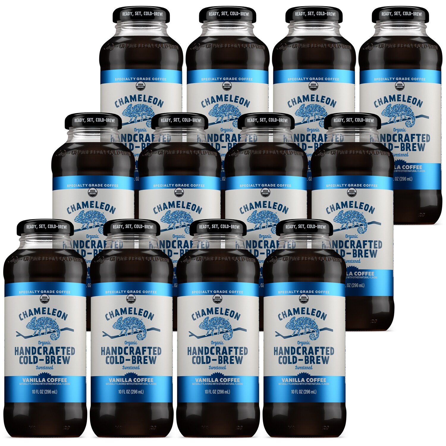 Chameleon Cold-Brew, Vanilla, Glass Bottle