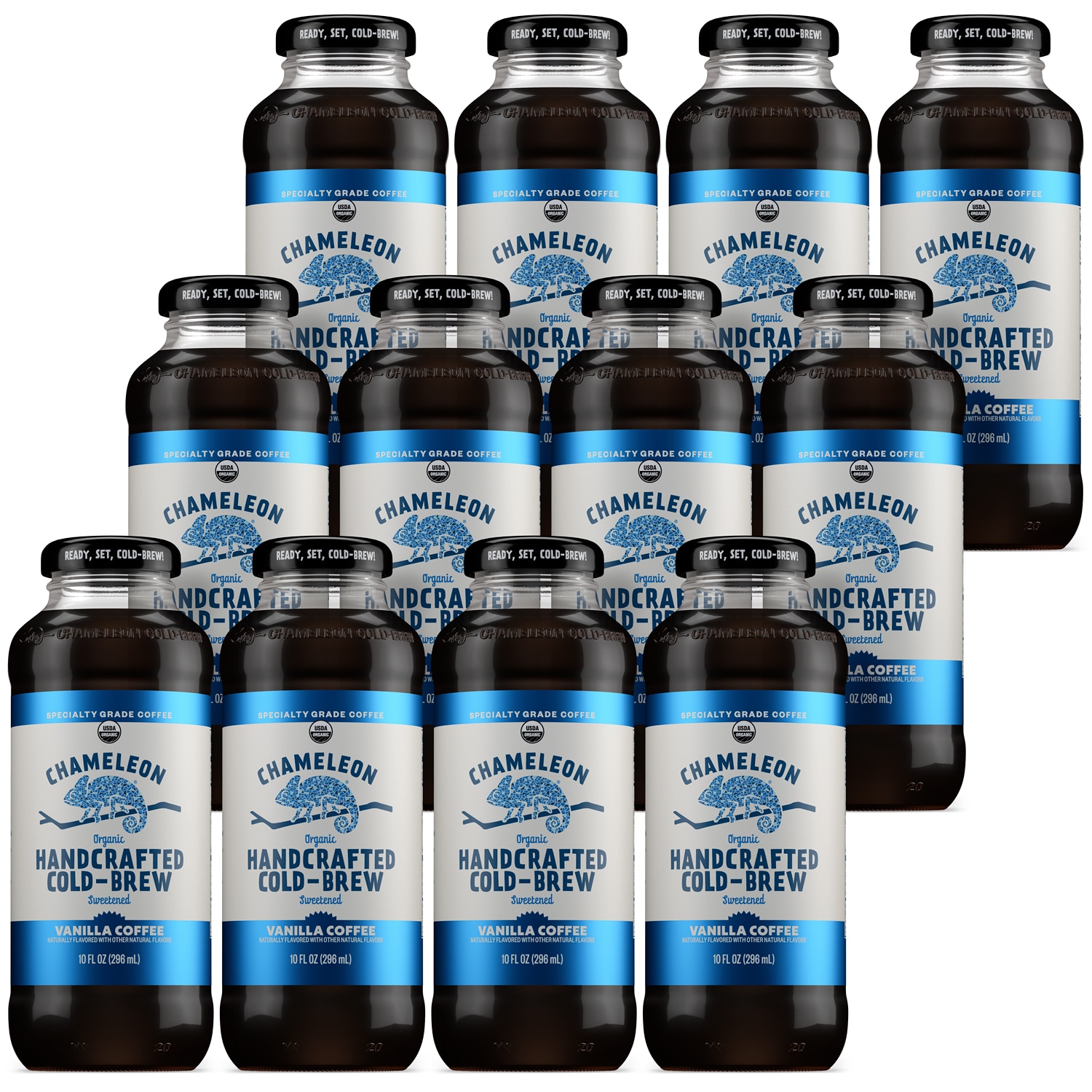Chameleon Cold-Brew, Vanilla, Glass Bottle