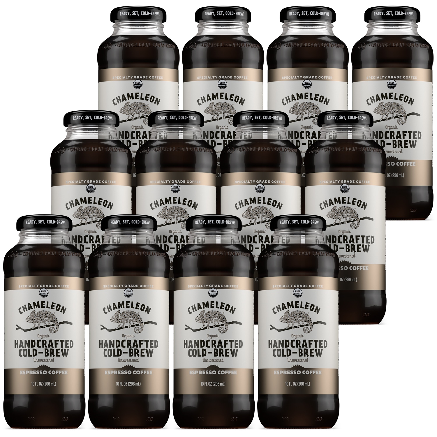 Chameleon Cold-Brew, Espresso, Glass Bottle