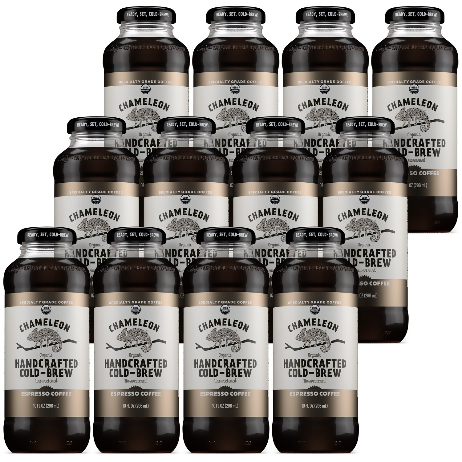 Chameleon Cold-Brew, Espresso, Glass Bottle