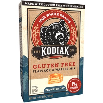 Kodiak Flapjack & Waffle Mix, Gluten Free Frontier Oat