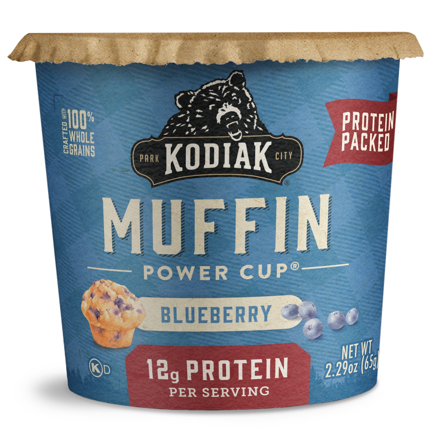 Kodiak Muffin Power Cup, Blueberry