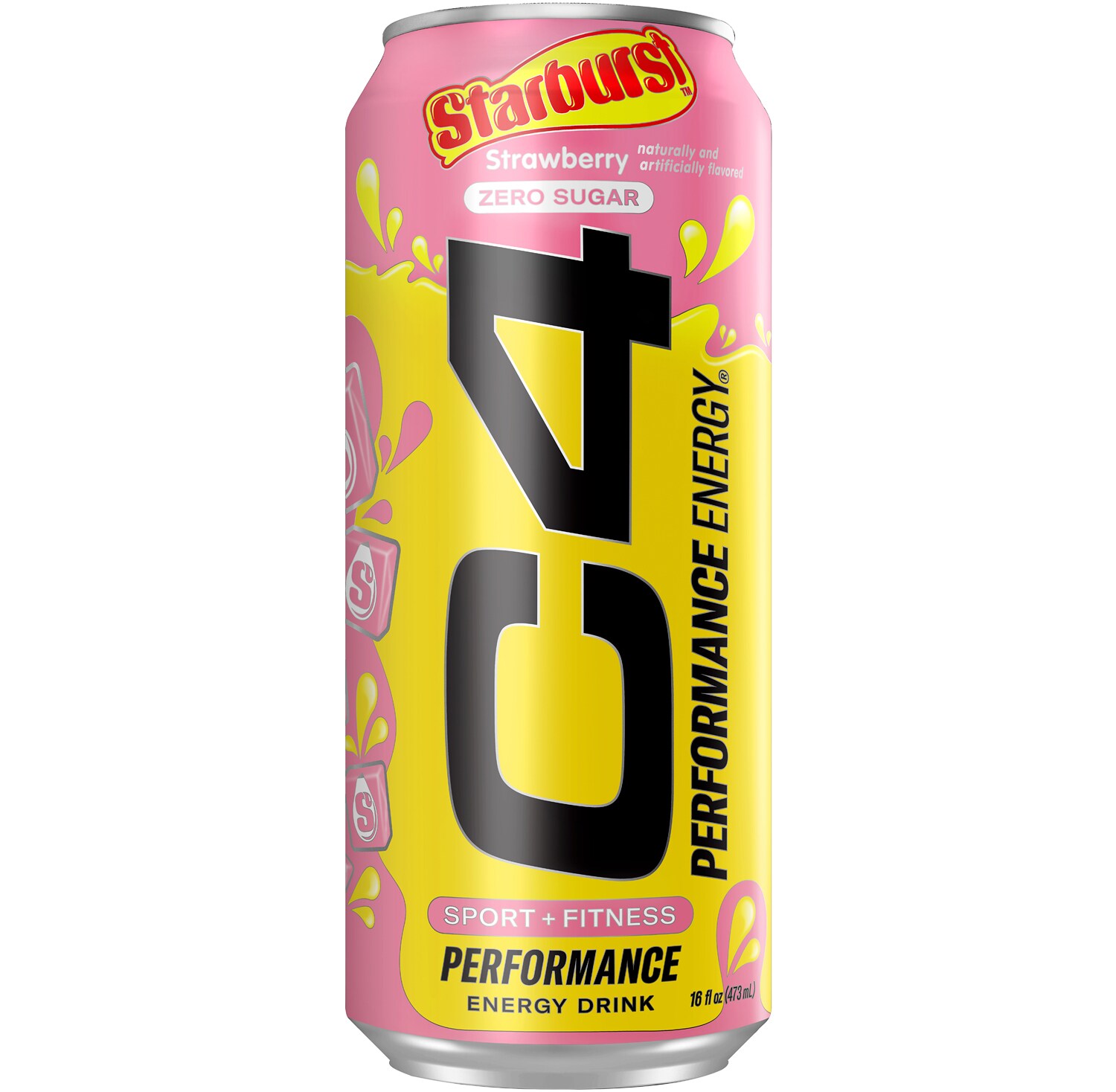 C4 Performance Energy Drink, Strawberry Starburst