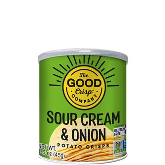 The Good Crisp Co. Potato Crisps, Sour Cream & Onion