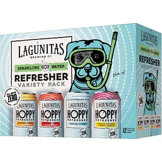 Lagunitas Non-Alcoholic Refresher Variety Pack, Cans