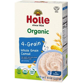 Holle Organic Whole Grain 4-Grain Cereal