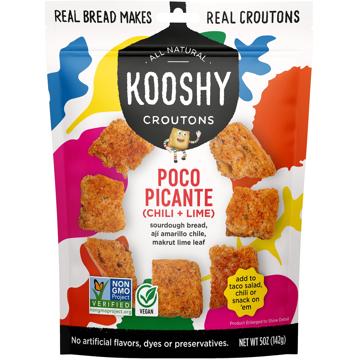 Kooshy Croutons, Poco Picante