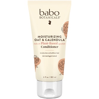 Babo Botanicals Plant-Based Conditioner, Moisturizing Oat & Calendula
