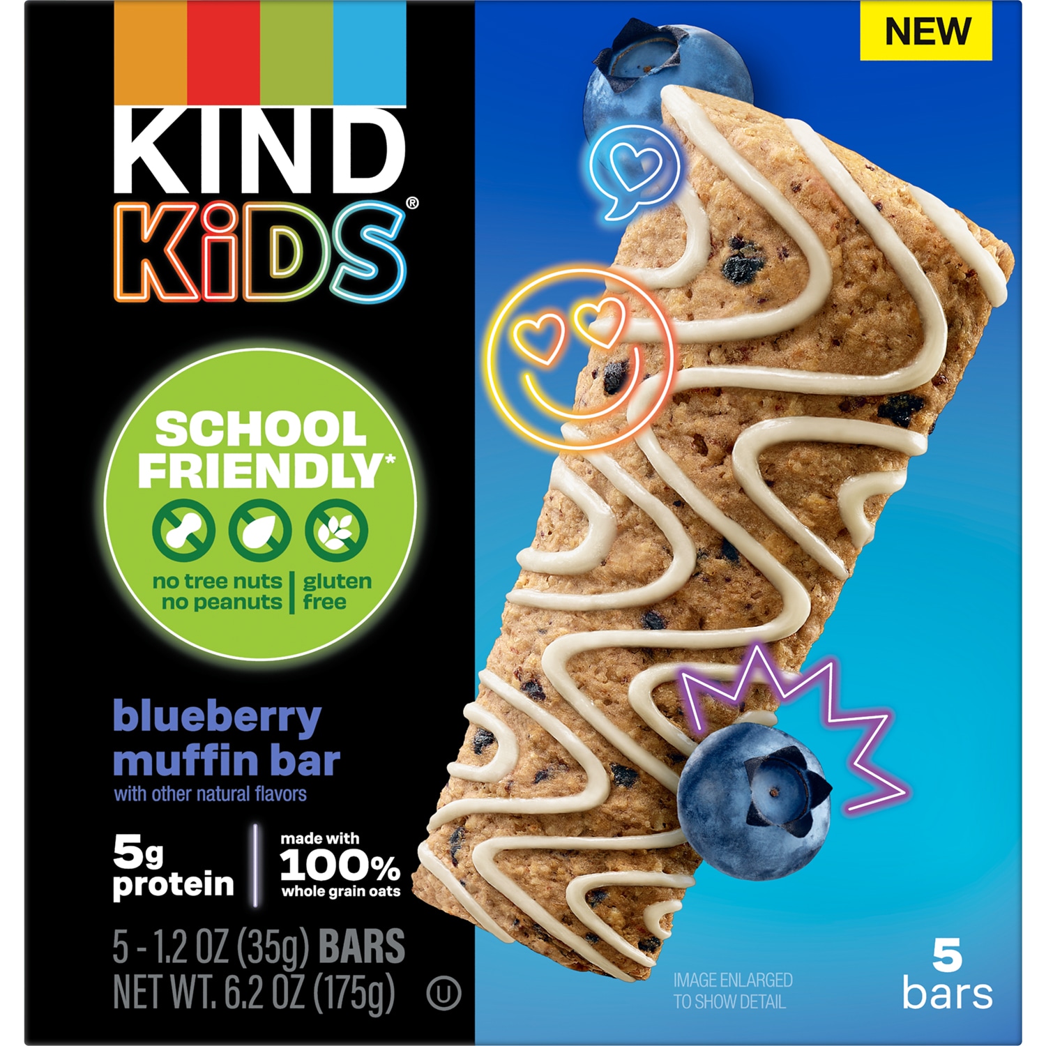 KIND Kids, Blueberry Muffin Bar