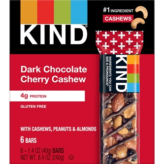 KIND Bars, Dark Chocolate Cherry Cashew