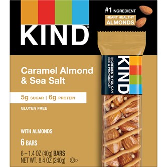 KIND Bars, Caramel Almond & Sea Salt