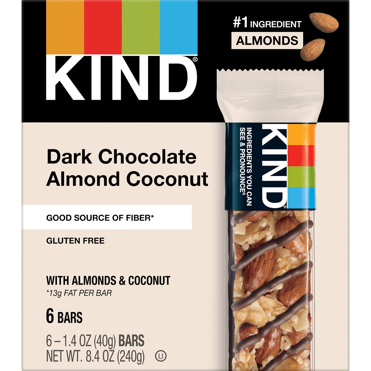 KIND Bars, Dark Chocolate Almond Coconut