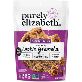 Purely Elizabeth Cookie Granola, Oatmeal Raisin