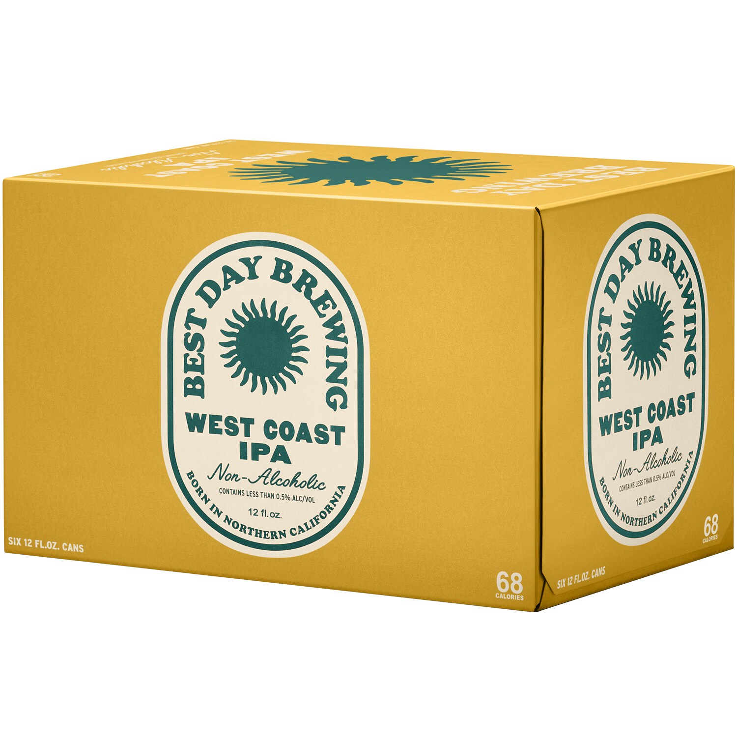Best Day Brewing Non-Alcoholic West Coast IPA, Cans