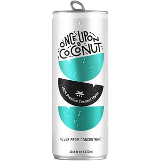 Once Upon a Coconut 100% Pure Coconut Water, Can