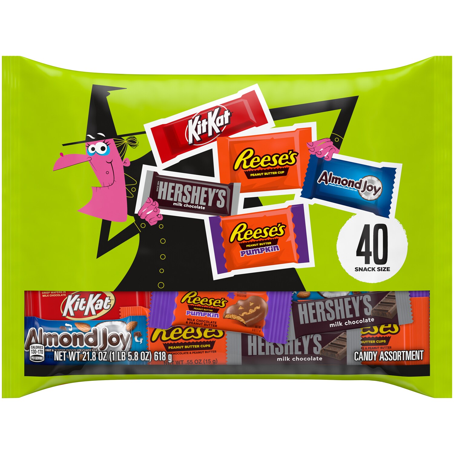 Hershey's Halloween Assortment Bag, Snack Size