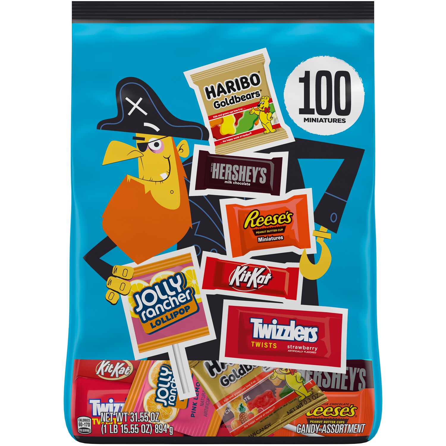 Hershey's Halloween Assortment Bag, Snack Size