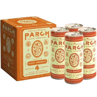 Parch Desert Margarita Non-Alcoholic Agave Cocktail, Cans