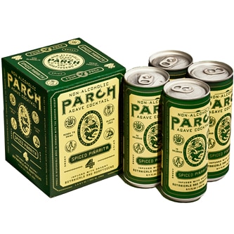 Parch Non-Alcoholic Agave Cocktail, Spiced Piñarita, Cans