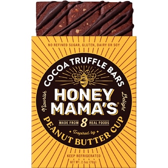 Honey Mama's Cocoa Truffle Bars, Peanut Butter Cup