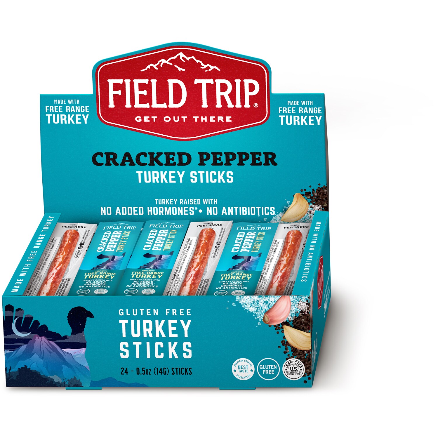 Field Trip Cracked Pepper, Turkey Stick