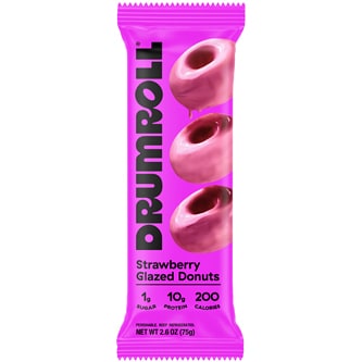 Drumroll Glazed Donuts, Strawberry