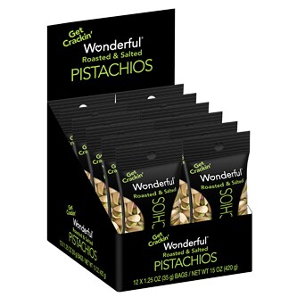 Wonderful Pistachios, Roasted & Salted Snack Pack