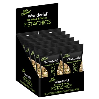 Wonderful Pistachios, Roasted & Salted Snack Pack