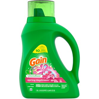 Gain + Aroma Boost Liquid Laundry Detergent, Spring Daydream