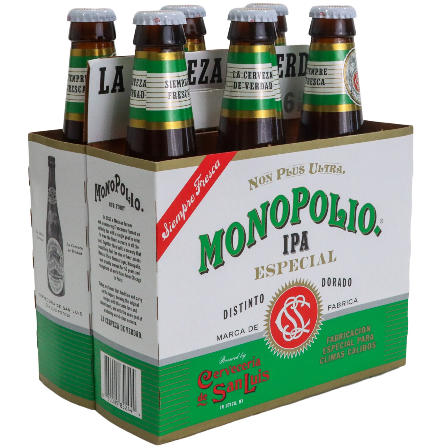 Monopolio IPA Especial, Bottles