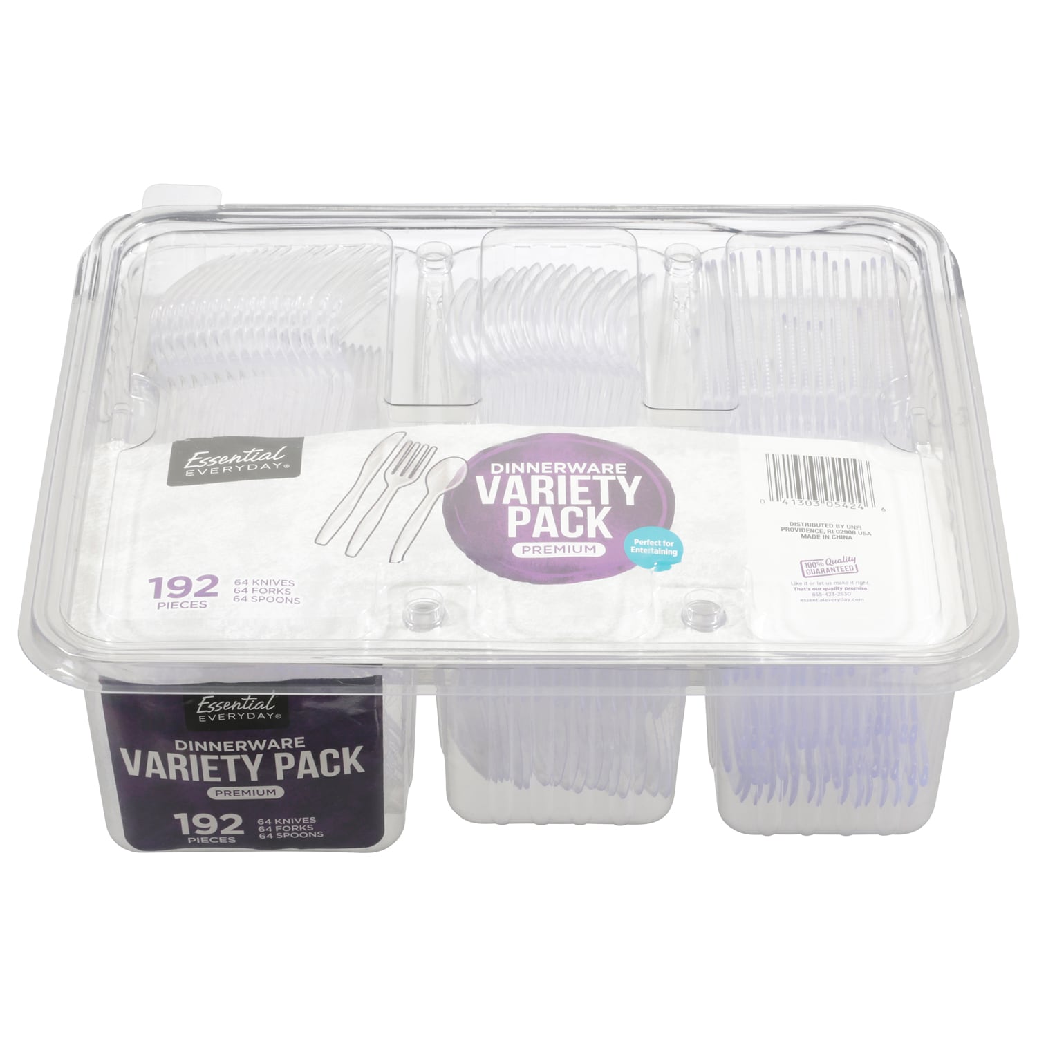 Essential Everyday Dinnerware, Variety Pack Cutlery Tray