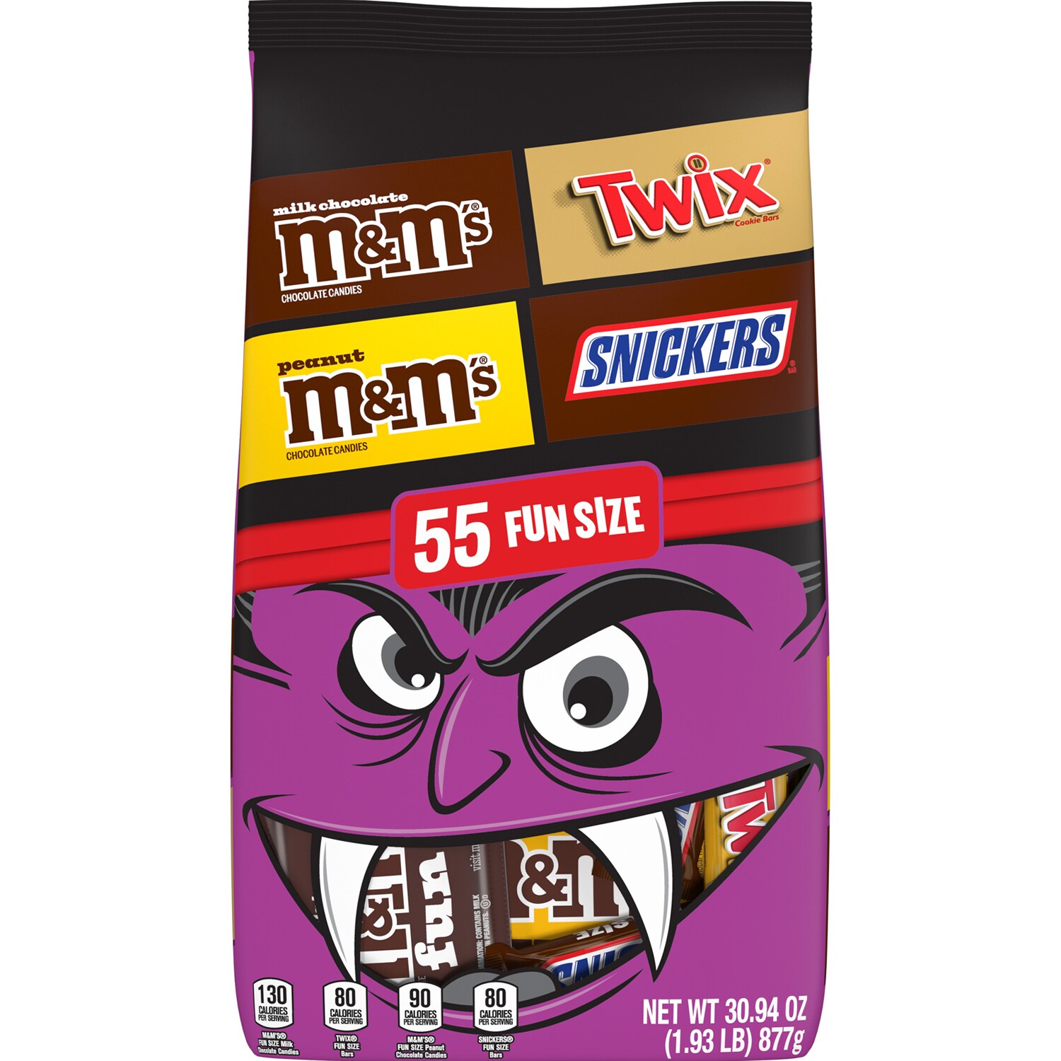 Mars Chocolate Candy Assortment, Fun Size