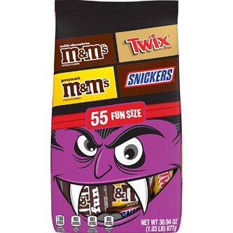 Mars Chocolate Candy Assortment, Fun Size