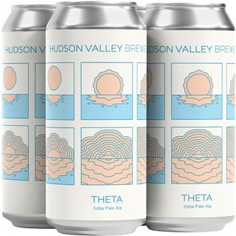 Hudson Valley Brewery Theta IPA, Cans