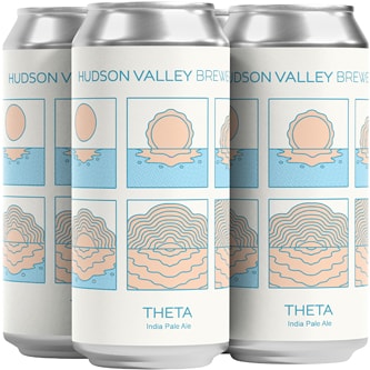 Hudson Valley Brewery Theta IPA, Cans