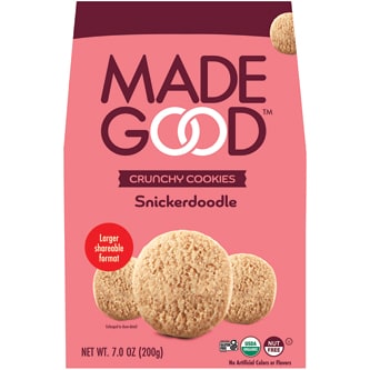 Made Good Crunchy Cookies, Snickerdoodle