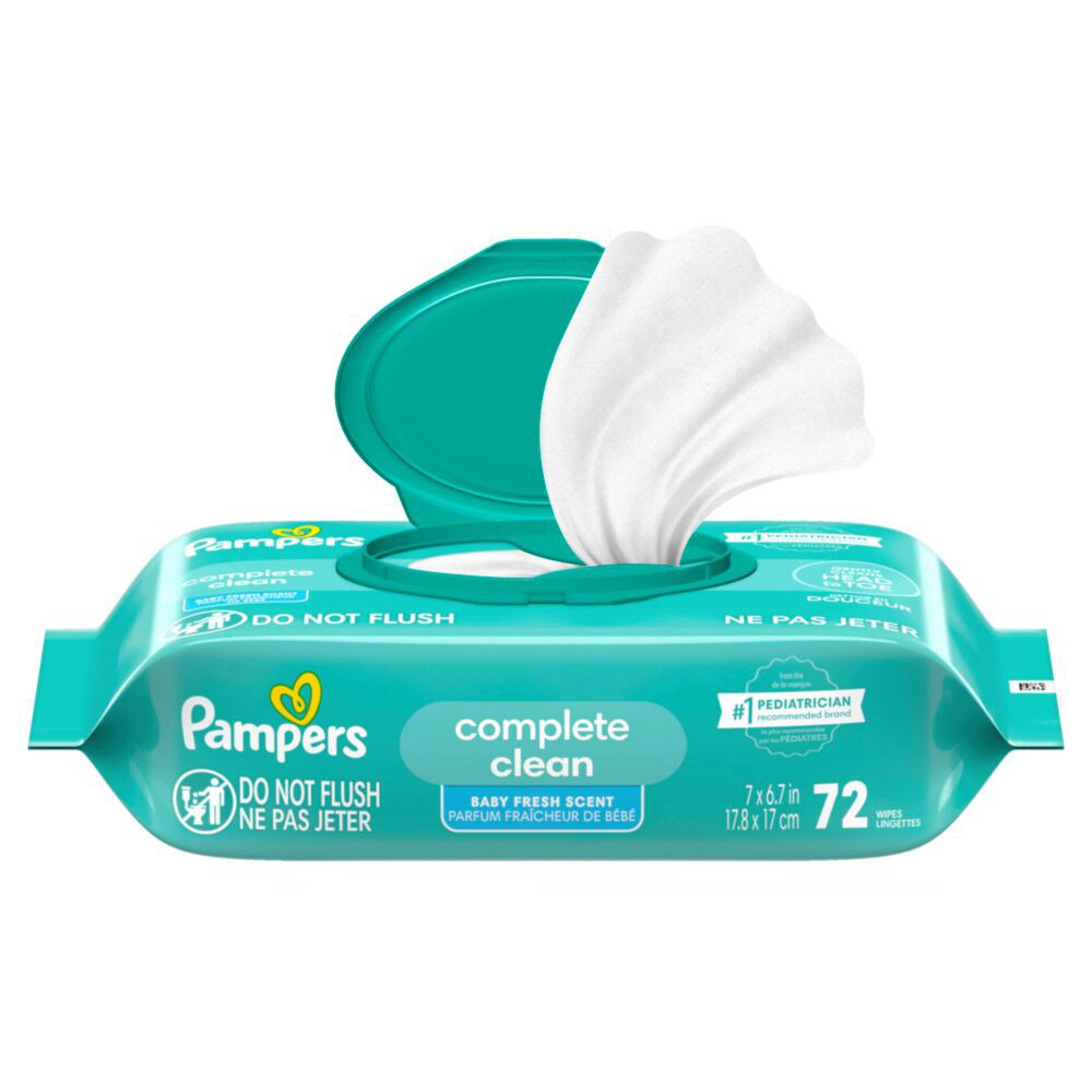 Pampers Complete Clean Wipes