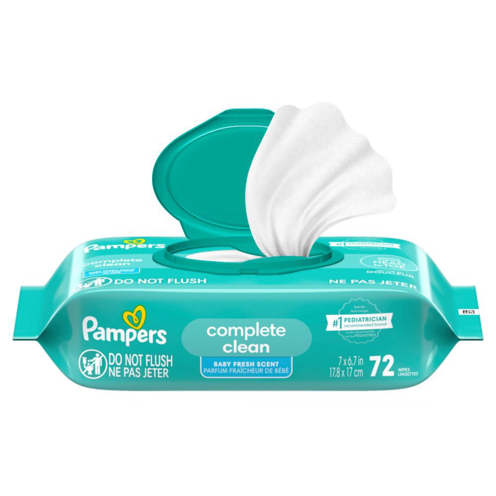 Pampers Complete Clean Wipes