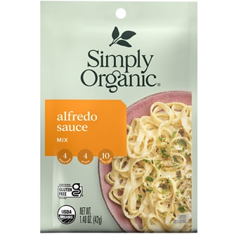 Simply Organic Seasoning Mix, Alfredo Sauce