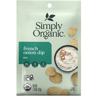 Simply Organic Seasoning Mix, French Onion Dip