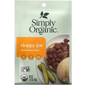 Simply Organic Seasoning Mix, Sloppy Joe