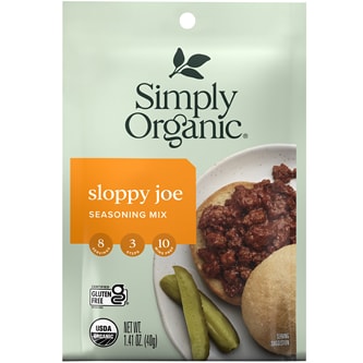 Simply Organic Seasoning Mix, Sloppy Joe