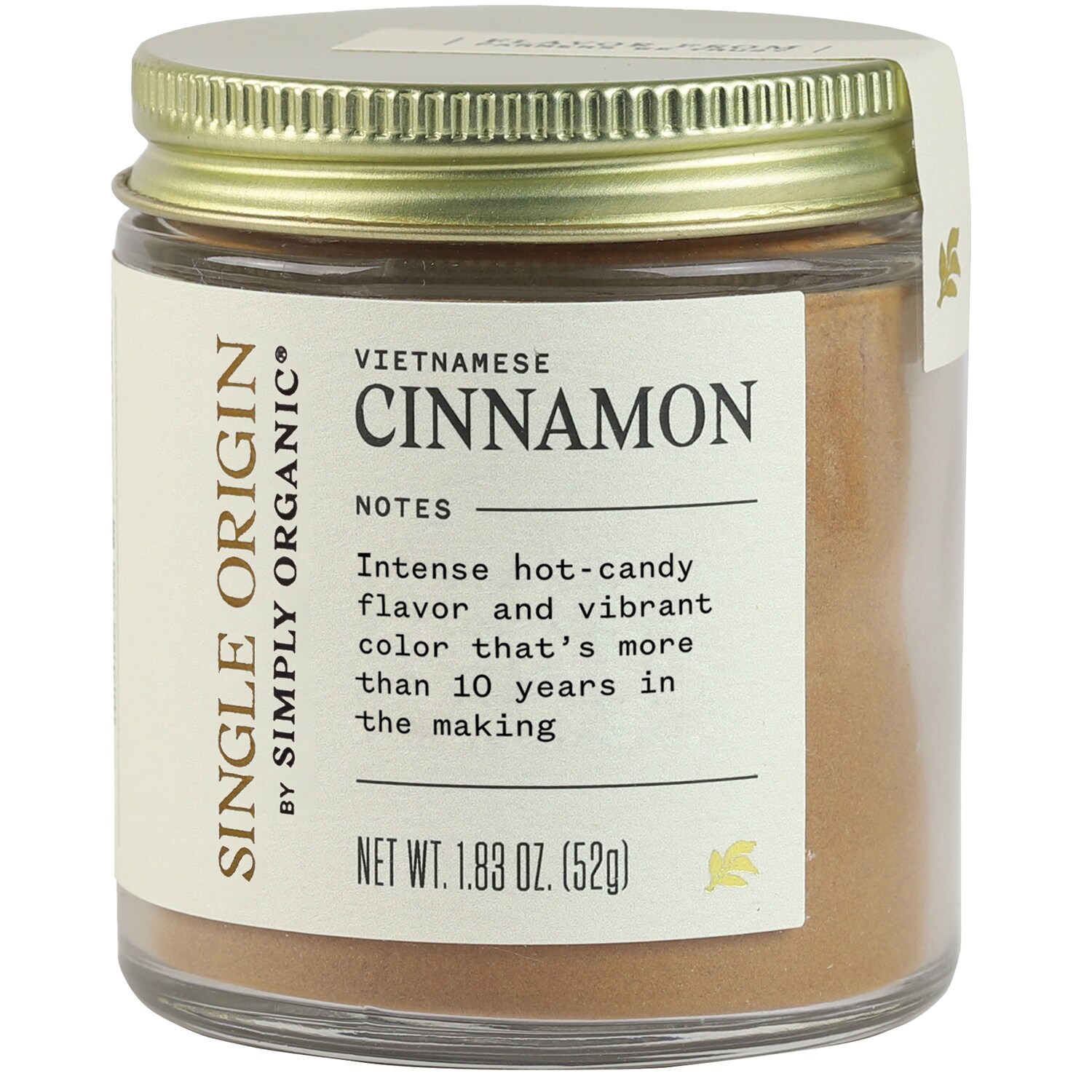 Simply Organic - Single Origin Vietnamese Cinnamon