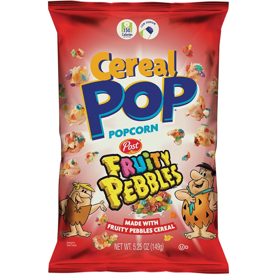 Cereal Pop Popcorn, Fruity Pebbles 