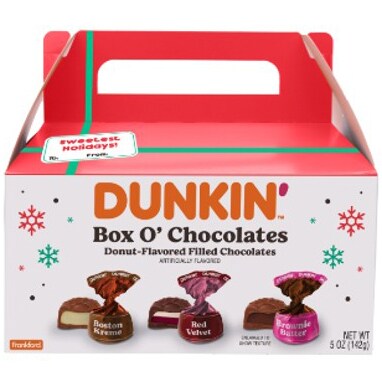 Dunkin' Box O' Chocolates, Donut - Flavored Filled Chocolates
