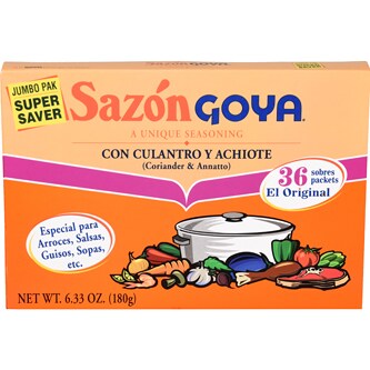 Goya Sazón Coriander & Annatto Seasoning