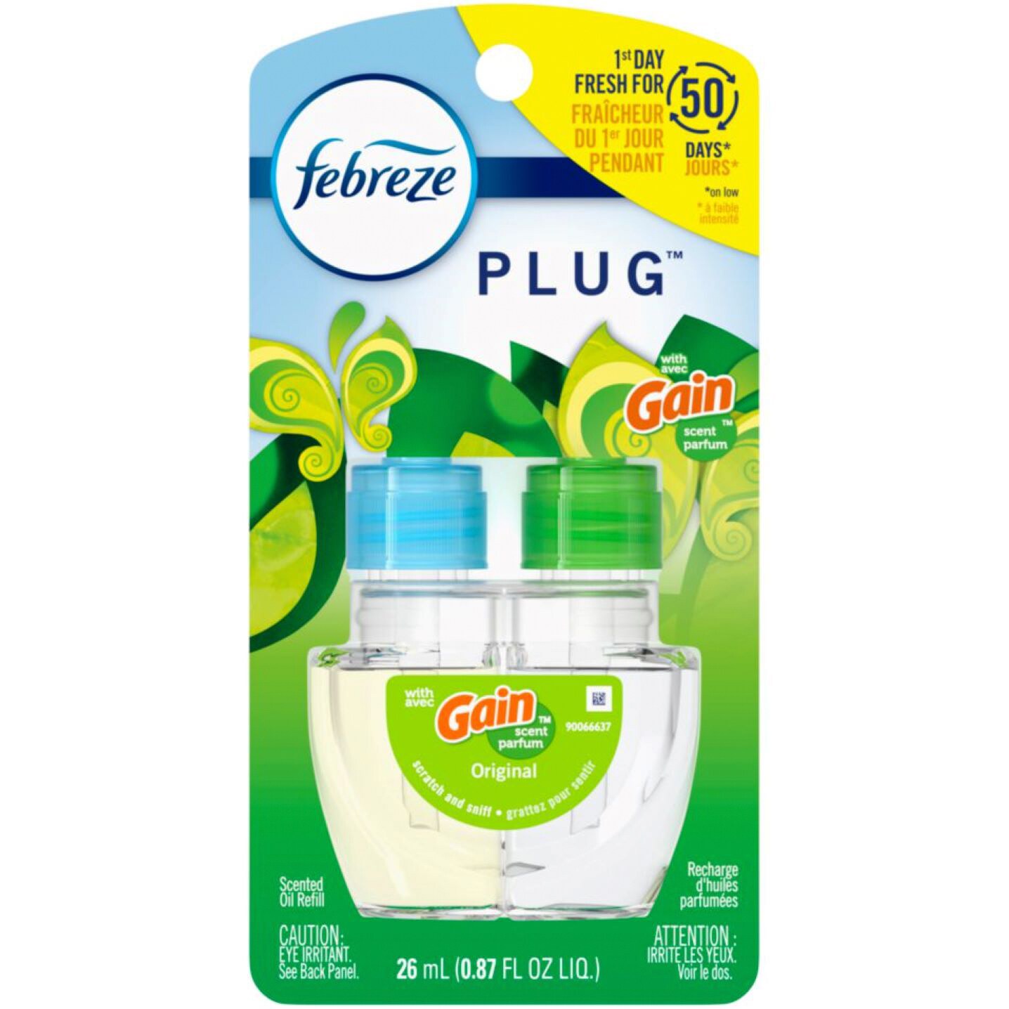 Febreze Plug Scented Oil Refill with Gain, Original