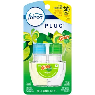 Febreze Plug Scented Oil Refill with Gain, Original