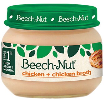 Beech-Nut Stage 1 Baby Food, Chicken + Chicken Broth
