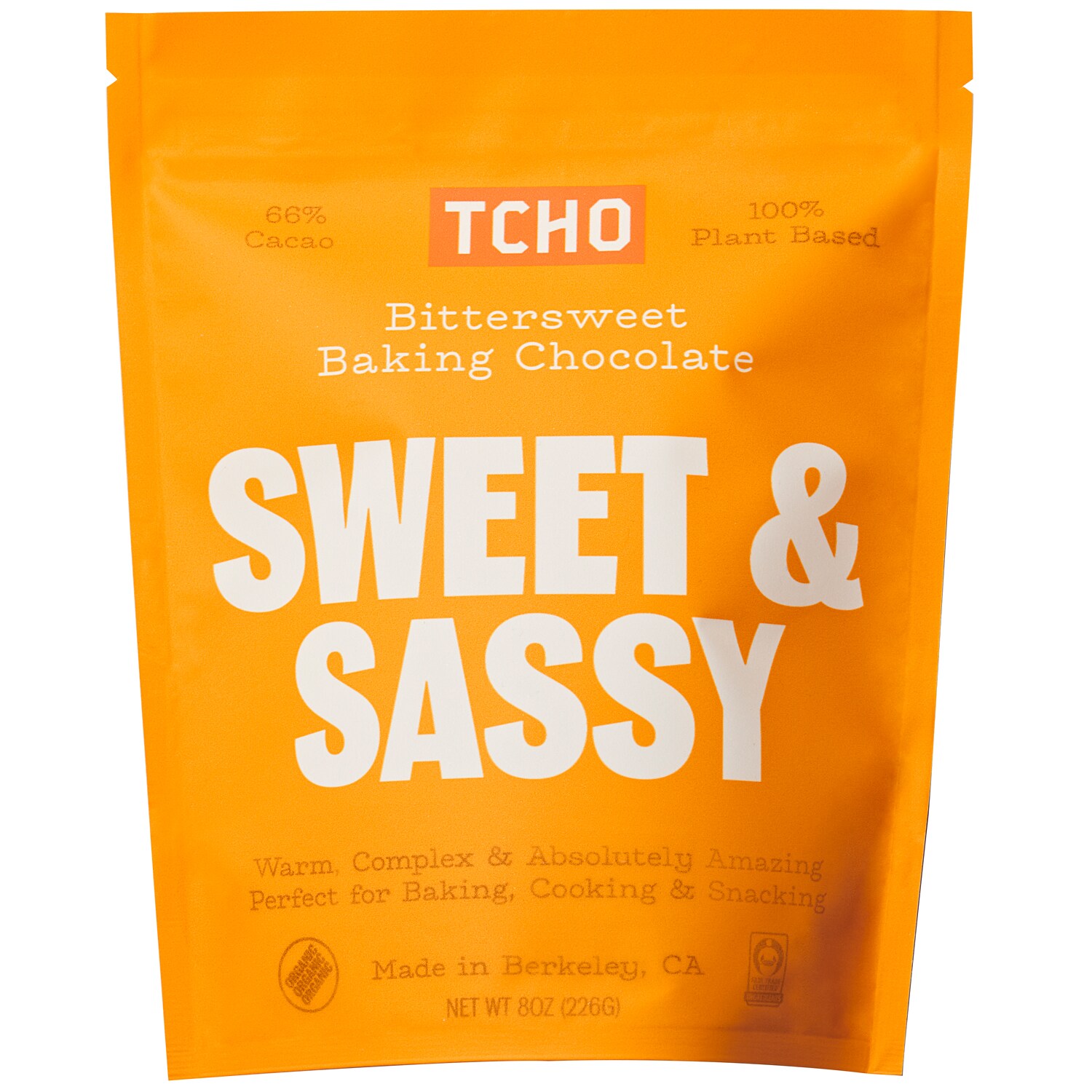 TCHO Bittersweet Baking Chocolate, Sweet & Sassy 